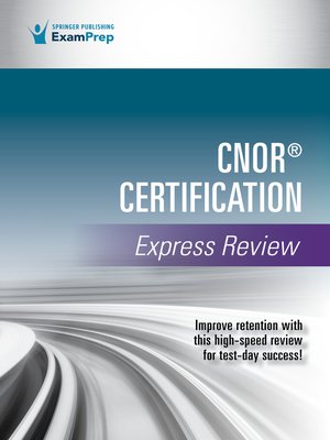 cover image of CNOR&#174; Certification Express Review